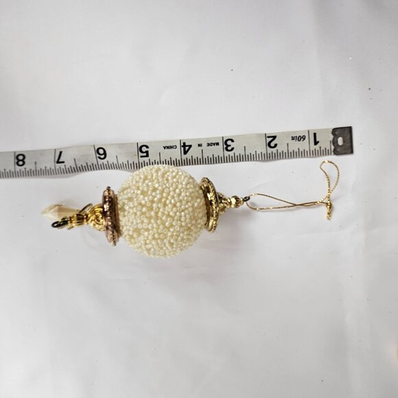 Mixed Christmas Ornaments – Lot of 10 Elegant Assorted Styles & Finishes - Picture 10 of 12